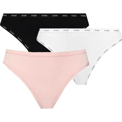 Guess Dámské brazilky O4GG14 3 kusy černá