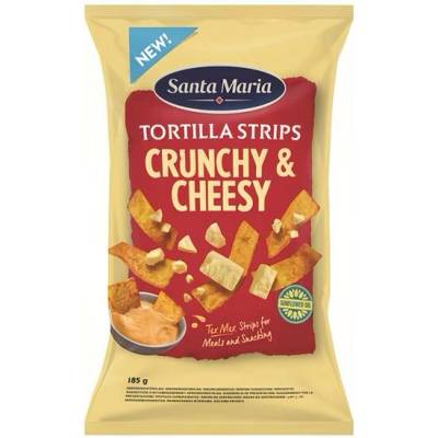 Santa Maria Tortilla strips sýrové 185 g