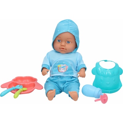 Wiky Bábätko mäkké s doplnkami a zvukovými efektmi 30 cm WKW040093
