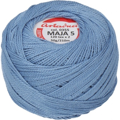 Ariadna Háčkovacia priadza Maja 5 50 g - 0355