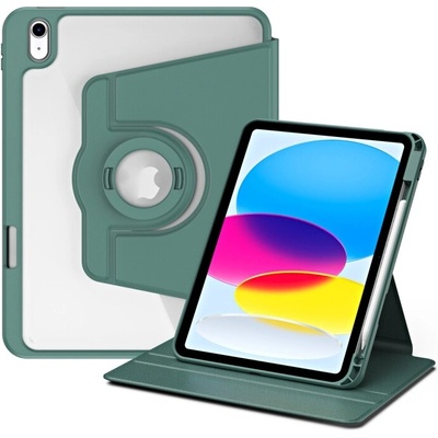 Vsetkonamobil 106933 CRYSTAL FLEXI 2v1 Zaklápacie puzdro pre Apple iPad 2025 / iPad 2022 tmavozelené