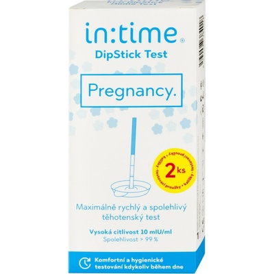 InTime Tehotenský test Pregnancy DipStick Test 2 ks