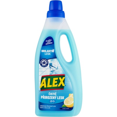 ALEX Čistič extra lesk 2v1 na dlažbu, lino s vôňou citrónu 750 ml