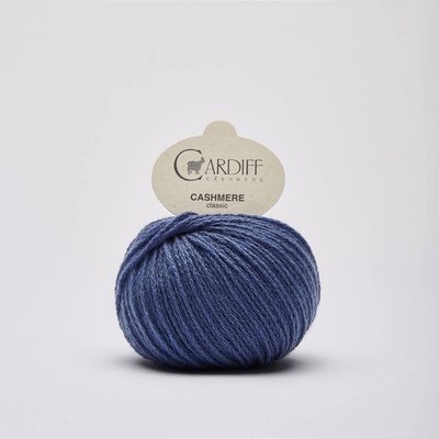 CASHMERE CLASSIC Cardiff Cashmere Farby CASHMERE: 544 tmavá šedomodrá