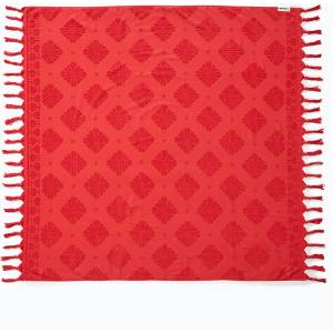 Rip Curl Хавлия Rip Curl Mixed Jacquard Jumbo Towel red