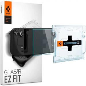 Spigen glas. tr "ez fit" steam deck ПРОЗРАЧНО