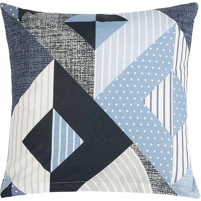 Bellatex 90/505 modrá geometrie 40 x 40 cm