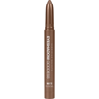 Gabriella Salvete Eyeshadow Goddess krémové oční stíny v tužce Matte 01 Soul 1,3 g