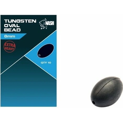 Kevin Nash Těžké korálky Tungsten Oval Beads 8mm