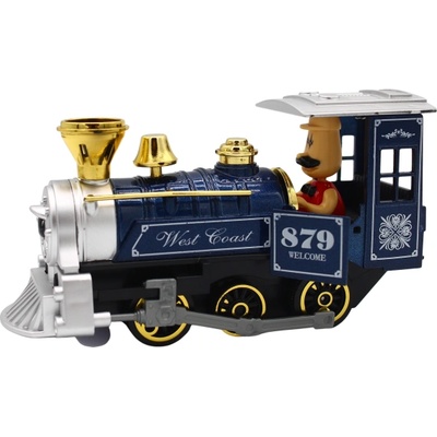 Метална локомотивa със звук и светлина