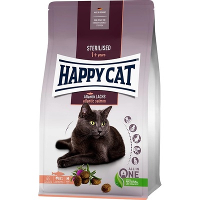 Happy Cat Supreme Sterilised atlantický losos 10 kg
