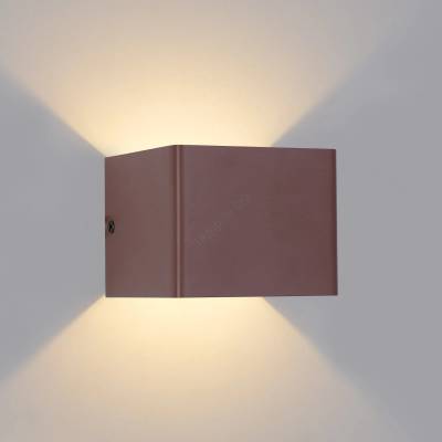 Brilagi - LED външно стенно осветително тяло DONNANI LED/5W/230V кафяво IP44 (BG4596)