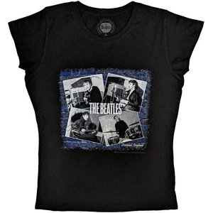 The Beatles At The Cavern (Back Print) Black M Дамски Риза (BEATTEE25LB02)