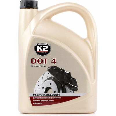 K2 Brzdová kapalina DOT 4 5 l