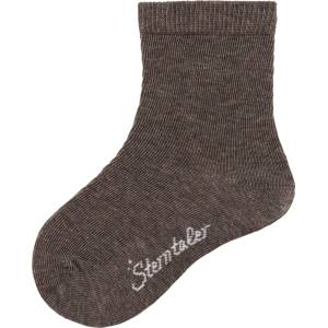 Sterntaler Детски мериносови чорапи Sterntaler Kid's Socks Wool Merino socks - Braun Melange - размер 19-22 (EU) (201-8611-0114)