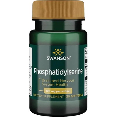 Swanson Fosfatidylserin 100 mg 30 kapslí