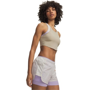 Under Armour Womens Explor Trail Run Pocket Tank - Khaki/Purple