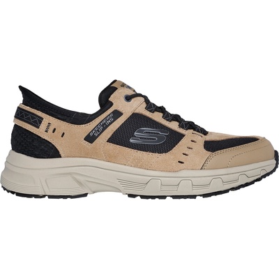 Skechers Мъжки маратонки Skechers Oak Canyon Slip On Runners Mens - Taupe/Black