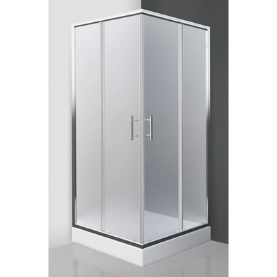 Roth ORLANDO NEO 80×80cm štvorcový sprchový kút, posuvné dvere, matné sklo N0654