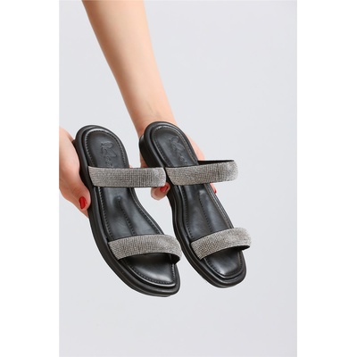 Johns Athletic Дамски сандали 185a - Черни #369979 (369979_Черно)