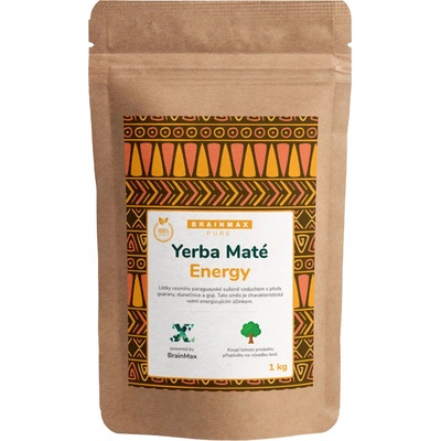 Votamax BrainMax Pure Organic Yerba Maté Energy 1000 g