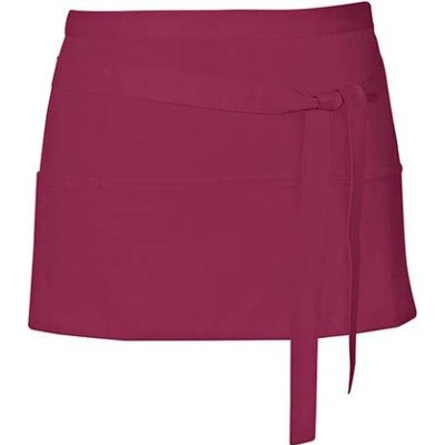 Link Kitchen Wear Koktejlová zástěra X983 Burgundy Pantone 216 60x30cm