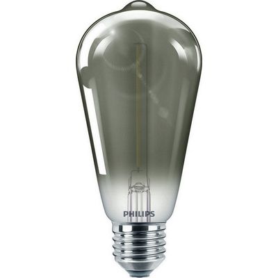 Philips LED žárovka classic 11W ST64 E27 smoky ND RF