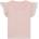 GUESS Розова тениска за мини момиче с ръкави воал и малък бродиран надпис Guess