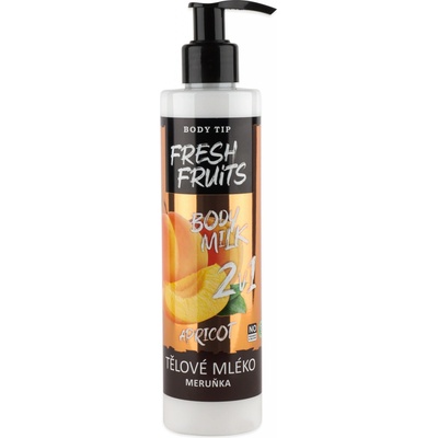 Vivaco body tip fresh meruňka tělové mléko 250 ml
