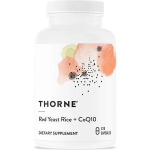 Thorne Red Yeast Rice + CoQ10, 120 капсули, Thorne (75104 (SF751) TR)