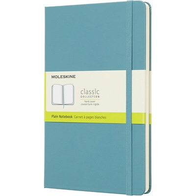 Moleskine Тефтер с бели страници Moleskine L рифово синьо (MOQP062B35)