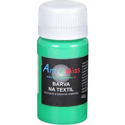 Barva na tmavý textil 40 g zelená