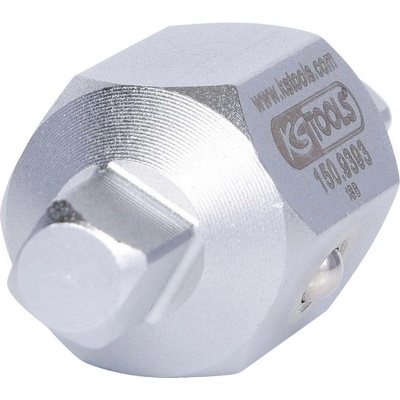 KS Tools 150.9393 Zásuvky na vypúšťacie skrutky oleja, štvorcové
