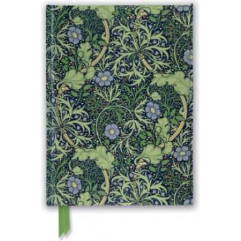 Flame Tree Publishing William Morris: Seaweed Wallpaper Design (Foiled Journal)