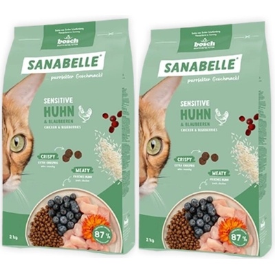 BOSCH Sanabelle Sensitive Hydina 2 x 8 kg
