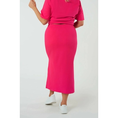 Italian Fashion sukňa Stella MAXI fuksiová