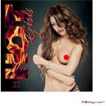 Dayliner Календар със съдържание за възрастни, за окачване на стена, DAYLINER „Hot Girls 18+ (DL7FA-S40)