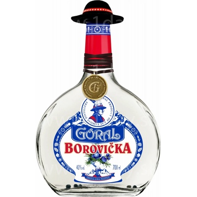 Goral Tradičná Borovička 40% 0,7 l (čistá fľaša)