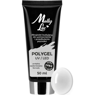 Molly Lac Polygél Clear 50 ml