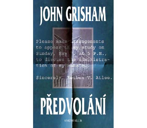 Předvolání - Grisham John