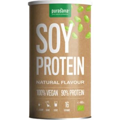Purasana Organic Soy Protein | Natural [400 грама] Натурален