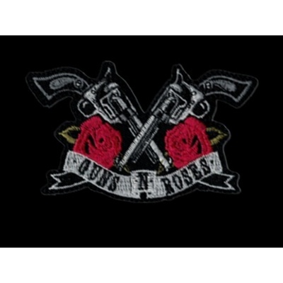 Nášivka GUNS N´ROSES guns vyšívaná zažehlovací