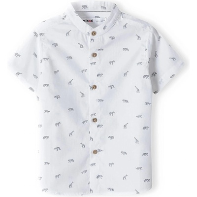 Minoti Риза бяло, размер 80-86