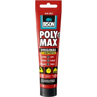 Bison Poly Max Express White 165 g Bílý