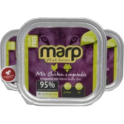 Marp Holistic Adult Dog Mix Chicken & Vegetable 100 g – Zbozi.Blesk.cz