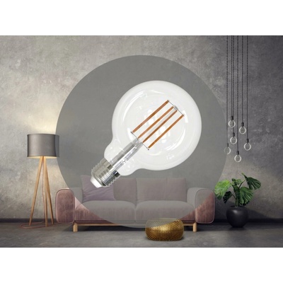NEDES LED Stmievateľná žiarovka FILAMENT G95 E27/11W/230V 4000K ND4071