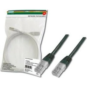 ASSMANN Пач кабел Assmann DK-1511-030/BLACK, U/UTP, Cat. 5e, 3m, черен (DK-1511-030/BLACK)