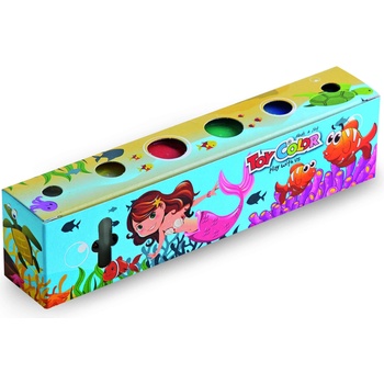 Toy Color Темперни бои Toy Color 6 цвята