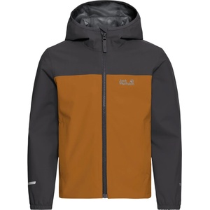 Jack Wolfskin Детско водоустойчиво яке Jack Wolfskin Kid's Adventuretribe 2L Jacket Waterproof jacket - Autumn Leaves - размер 176 (EU) (703-6904-0117)