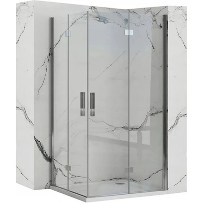 REA/S - Sprchovací kút Moliere dvere / dvere 90x90 MOLDD090090